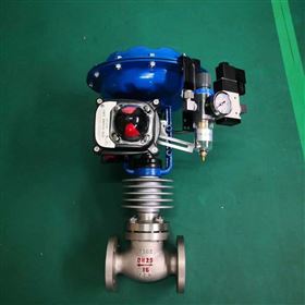 非标定制高温零泄露气动切断阀
