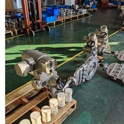 NKRAUX电动菱形刀闸阀